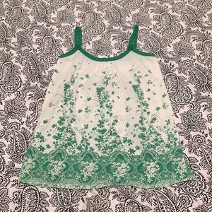⭐️Chocolate Factory Floral Sleeveless Top (Size: M)